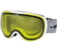 CGM 780A JOY Masque de ski Blanc Lentille jaune Approuvé