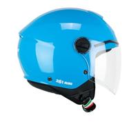 CGM Casque moto 261 Mini Celeste YM