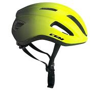 Casque cycliste homologué CGM 851G CENTRO URBAN Fluo Jaune Noir Mat taille M