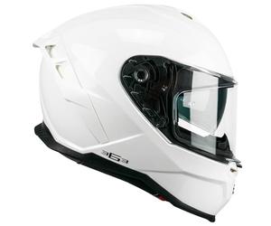 CGM Casque intégral 363A Shot Mono Blanc, L (59-60cm)