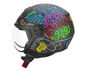 CGM Casque Jet 167S FLO Joy Multicolor 167S-ASA-01-D1 Taille L
