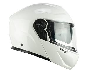 CGM Casque modulaire, 569A C-Max Mono, Blanc, XS (53-54cm)