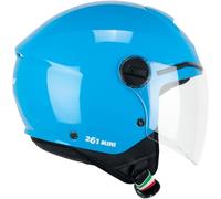 CGM Casque moto 261 Mini Celeste YM