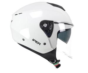CGM Casque Open Face, 126A IPER Mono Blanc, XXL (61 cm)