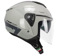 CGM Casque Open Face, 126G IPER City Gris Bigio, M (57-58cm)
