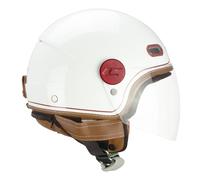 Cgm 191v Pix Vintage Long Screen Open Face Helmet Blanc S
