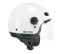 Cgm 191a Pix Mono Long Screen Open Face Helmet Blanc L