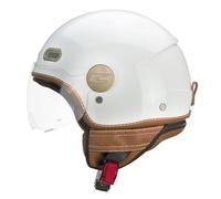 CGM Casque Open Face, 191I PIX IT Vert Blanc Rouge en Forme, M (56cm)