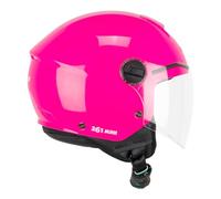 CGM Casque Open Face Young, 261A Mini Mono Fuchsia, YM (49-50cm)