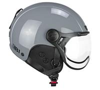 CGM Ebi Casque Ski Adulte Unisexe, Gris, XS (53-54cm)