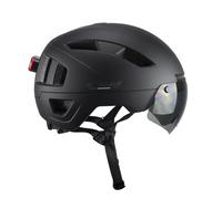 CGM Corsa Casque de vélo Adulte Unisexe, Noir Opaque, M (55-58cm)