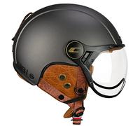 CGM Ebi Casque Ski Adulte Unisexe, Graphite satiné, XXL (61cm)
