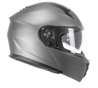 CGM Falcon Casque modulaire Adulte Unisexe, Anthracite satiné, XXL (63-64cm)
