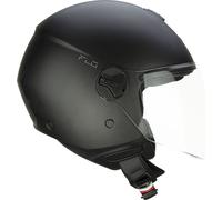 CGM Open Face Casque 167A FLO MONO Noir Mat Long M2 57 58cm - Stylé