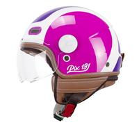 Cgm 191g Pix Sprint Short Screen Open Face Helmet Rose XS