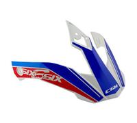 Frontal Cross Blanc Bleu Rouge Casque CGM 666 Twin