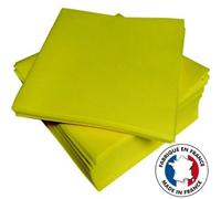 Cgmp Décoration Mariage - Serviettes intissées vert anis 40x40 lot de 50 Lot de 50 serviettes in-tissée 40x40
