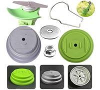 CGNRONEAU Lot de 5 lames de rechange en acier inoxydable pour tondeuse à gazon électrique de jardin, accessoires de chargement sans fil