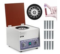 CGOLDENWALL Centrifugeuse Laboratoire Professionnelle Électrique Médicale 12x20ml 4000rpm avec Minuterie 0-120 Mins Vitesse Réglable 220v
