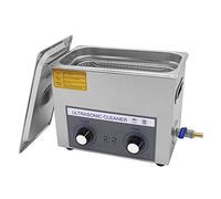 CGOLDENWALL Décapant ultrasonique de disque vinyle de 6L Digital 180W 0-30 minutes de minuterie rotatoire automatique pour le disque de 7 pouces/12 pouces/verres/montres/prothèses/bijoux CE PS-30T