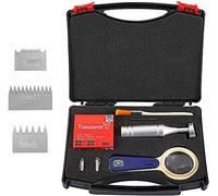 CGOLDENWALL Kit de testeur d'adhérence pour hachures croisées - Espacement des lames multiples : 1 + 0,01 mm, 2 + 0,01 mm