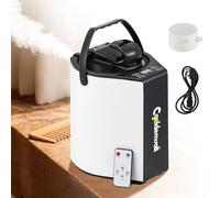 CGOLDENWALL Portatif Sauna à Vapeur 3L, Domestique Générateur de Vapeur avec Télécommande, Personnel Machine de Fumigation Sauna, Adapté à Tente de Sauna
