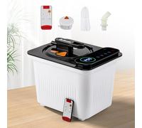 CGOLDENWALL Sauna à Vapeur Portatif 4L, Générateur de Vapeur avec 10m Télécommande, Contrôle par Écran Tactile, Adapté à Tente de Sauna, 2000W