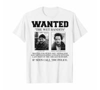 CGQZAPIBV Home Alone Lyme Marv Merchants Wan@ted The Wet Bandits T-Shirt S-5XL