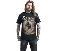 CGQZAPIBV Sabaton Shiroyama T-Shirt Black Men O Neck Brand Shirts Short Sleeve Printed T-Shirt