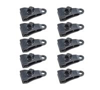 CGRSDSD Pince pour Bache Clips de bâche Robustes, 5/10 pièces, Pinces de Verrouillage for Couverture de Piscine, Attaches de Tente, Support Coupe-Vent(10Pcs)