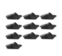 CGRSDSD Pince pour Bache Clips de Fixation de Guyline de Tente, avec Barbes, for auvent et bâche, 10 à 50 pièces(Basic style-10PCS)