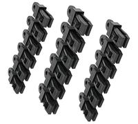 CGRSDSD Pince pour Bache Clips de Tente extérieure Coupe-Vent en Plastique avec poignée sécurisée, 5/10 pièces(10pcs-Black)