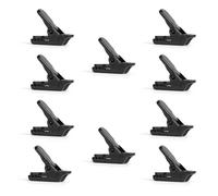 CGRSDSD Pince pour Bache Clips for bâche extérieure, 10 pièces, for tentes de Camping, auvent, Corde à Vent(10pcs)