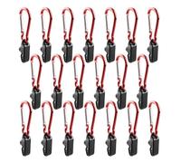 CGRSDSD Pince pour Bache Ensemble de Pinces Coupe-Vent en Plastique à Crochets, 10/20 pièces, Clips de Tente à œillets(10pcs)