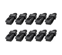 CGRSDSD Pince pour Bache Tente extérieure 10/20/30 pièces, auvent, Clip de Fixation Coupe-Vent, Clip de Suspension, Boucle de Suspension(10pcs)