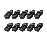 CGRSDSD Pince pour Bache Tente extérieure 10/20/30 pièces, auvent, Clip de Fixation Coupe-Vent, Suspendu(10pcs)