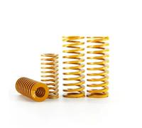 Cgshop-Ressort comprimé Outer Diameter 2-12mm Length 20-50mm Yellow Spiral Stamped Compression Spring For Trunk Tailgate Strut Support Lifting Bar, 1pc Bonne élasticité et plus durable(40mm,8mm)