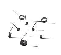 Cgshop-Ressort comprimé Wire Diameter 0.4mm 180/120/90/60 Degree Length 120mm V-shaped Custom Spring Coil, 3pcs, Bonne élasticité et plus durable(3mm(10 Pcs),0.4mm(120 degrees))