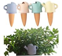 CGTQROVR 4pcs Self Watering Planter Insert Terracotta Plante Automatique Les Pics d'arrosage Peuvent être façonnés
