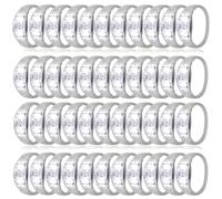 CGTQROVR Bracelets Led activés par le son, 100 pièces, synchronisation musicale, 8 couleurs vives, 200mm de Long