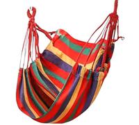CGTQROVR Chaise hamac Toile Chaise Suspendue pour Chambre à Coucher avec Sac de Rangement Swing sensoriel Anti-Rollover avec Crochet et Cordes à Cravate Confort hamac pour intérieur extérieur