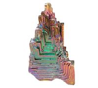 CGTQROVR Cristaux et Pierres Cristaux naturels Minerai de Bismuth pour la Transformation spirituelle et l'épanouissement intérieur