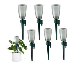 CGTQROVR Dispositifs d'arrosage des Plantes, 6 Bouteilles Vertes à libération Lente de 500ml