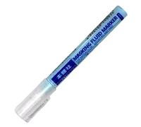 CGTQROVR Stylo à Fluide masquant, Stylo à masquage Pratique pour la Peinture Aquarelle, colues Bleues Couvrant Les Fournitures d'art Liquide pour Les Artistes, Les étudiants et Les employés de Bureau