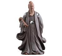 CGTQROVR Zen Decor Statue taoïste fabriquée à la Main Violet 3 Pouces à Usage Domestique