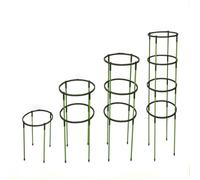 CGUOHU 6 pièces Support de Plante Pile Grimper for Les Fleurs Poussent Arrangement serres en Demi-Cercle Tige Fixation Outil bonsaï Jardin verger pour Tuteurs Plantes(25cm)