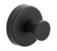 CGUOHU Crochet Ventouse Lot de 10 crochets à ventouses robustes for suspendre les serviettes douche ou salle bain. Installation sans perçage(Black)