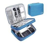 CGUOHU Sac De Câble Organiseur électronique numérique Multifonctionnel de Grande capacité, étanche, for Ligne de données, Chargeur, Prise, Sac de Rangement de Voyage(Color 4)