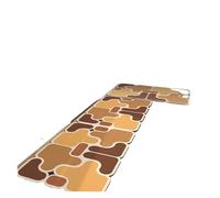 CGUOHU Tapis de Sol Cuisine en Boue diatomée, Absorbant, Lavable, irrégulier, antidérapant, Huile, Pied Anti-salissure, 2 pièces pour La Cuisine(Color3,60x90and60x180cm 2pc)