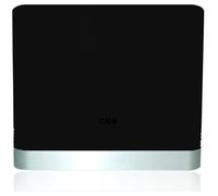 CGV 11528 Antenne d'intérieur An-Reglisse CE Red TNT HD - Filtre 4G - Plate - Haute performance - Noir laqué